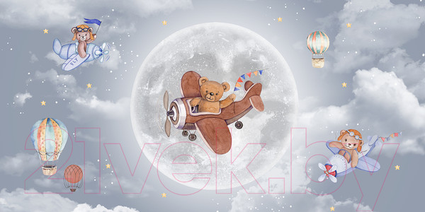 Изображение товара Фотообои листовые Citydecor Мечтатели 11 (300x150)