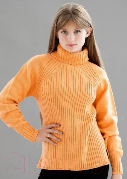 Изображение товара Джемпер Polesie 0С8593-Д43 (р.170,176-88, манго/меланж)