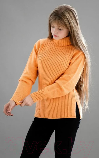 Изображение товара Джемпер Polesie 0С8593-Д43 (р.170,176-88, манго/меланж)
