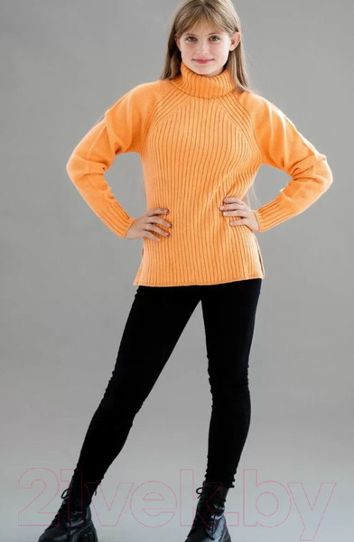 Изображение товара Джемпер Polesie 0С8593-Д43 (р.170,176-88, манго/меланж)