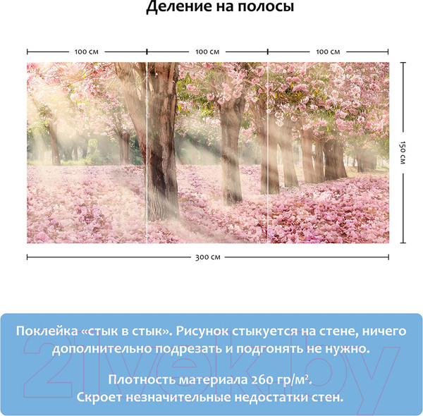 Изображение товара Фотообои листовые Citydecor Сказочная природа 5 (300x150)