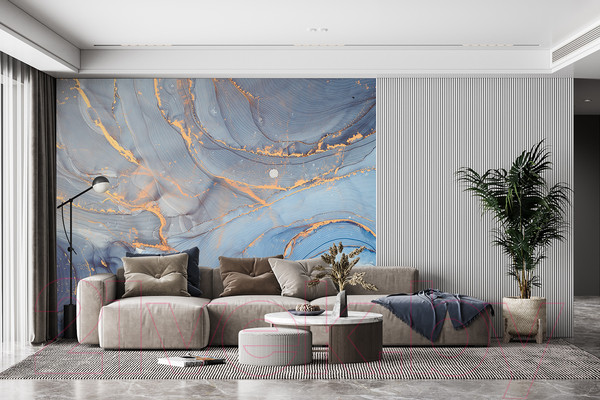 Изображение товара Фотообои листовые Citydecor Флюид Арт 23 (300х150)