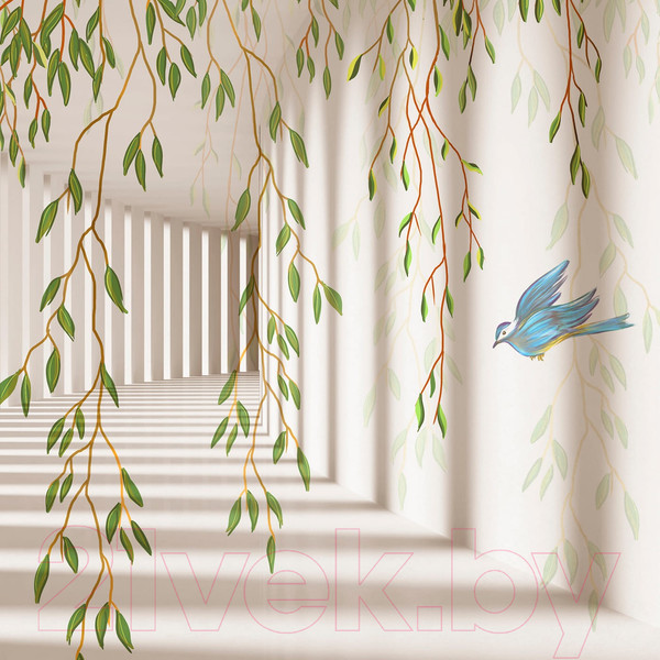 Изображение товара Фотообои листовые Citydecor Flower Tunnel 3D 4 (300x150)