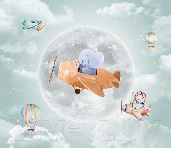 Изображение товара Фотообои листовые Citydecor Мечтатели 1 (300x260)