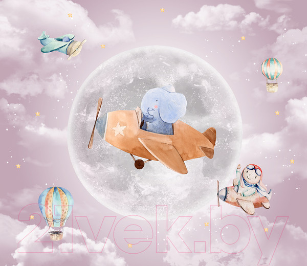 Изображение товара Фотообои листовые Citydecor Мечтатели 2 (300x260)