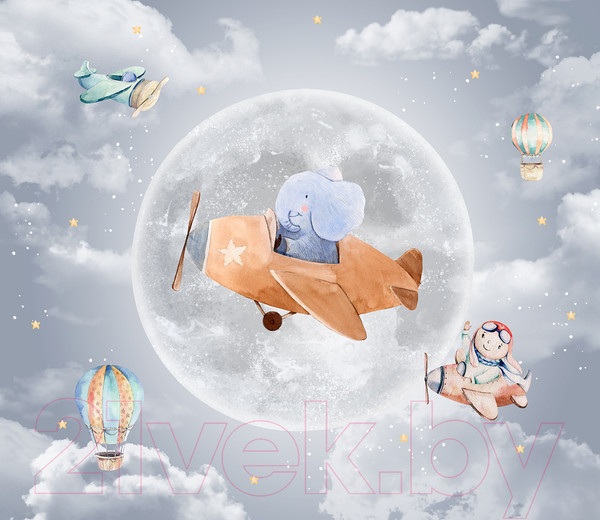 Изображение товара Фотообои листовые Citydecor Мечтатели 6 (300x260)