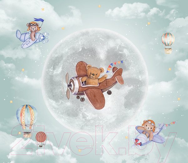 Изображение товара Фотообои листовые Citydecor Мечтатели 12 (300x260)