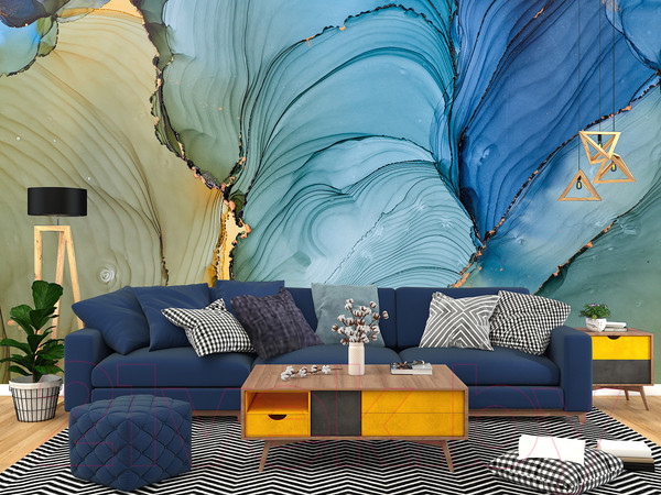 Изображение товара Фотообои листовые Citydecor Флюид Арт 22 (300x260)