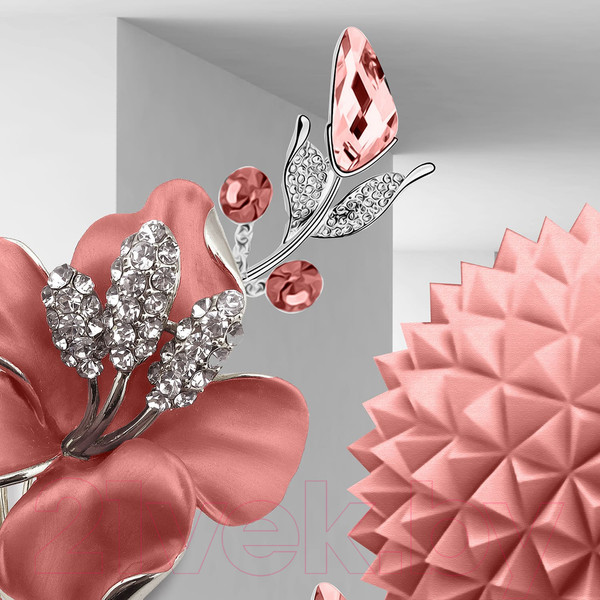 Изображение товара Фотообои листовые Citydecor Цветочная абстракция 12 (300x260)