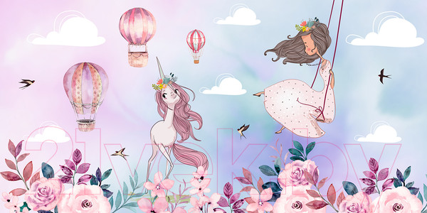 Изображение товара Фотообои листовые Citydecor Princess 8 (300x150)