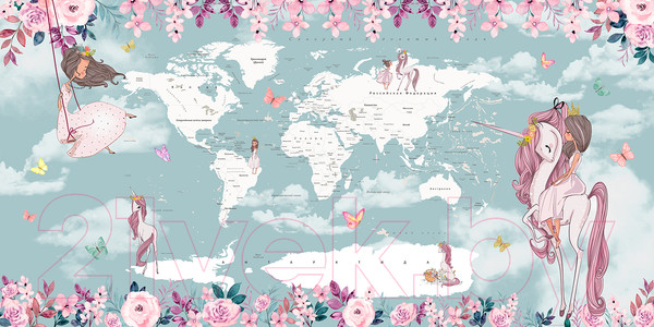 Изображение товара Фотообои листовые Citydecor Princess 9 (300x150)