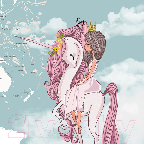 Изображение товара Фотообои листовые Citydecor Princess 9 (300x150)