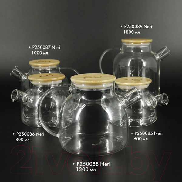 Изображение товара Заварочный чайник Pomi d'Oro Neri / P250086