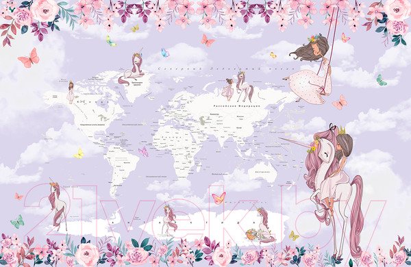 Изображение товара Фотообои листовые Citydecor Princess 13 (400x260)