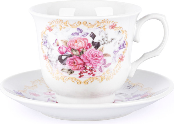 Изображение товара Чашка с блюдцем Pomi d'Oro Debora / P255205