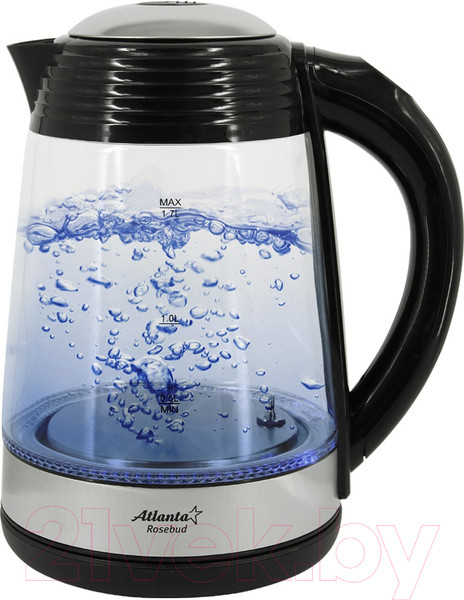 Изображение товара Электрочайник Atlanta ATH-2535 (черный)