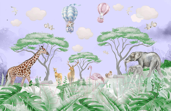 Изображение товара Фотообои листовые Citydecor Детский сюжет 4 (400x260)