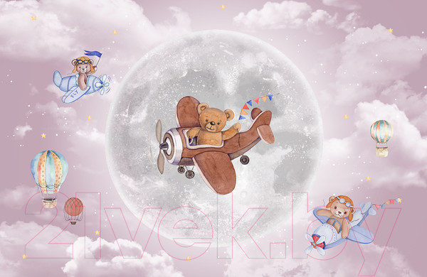 Изображение товара Фотообои листовые Citydecor Мечтатели 10 (400x260)