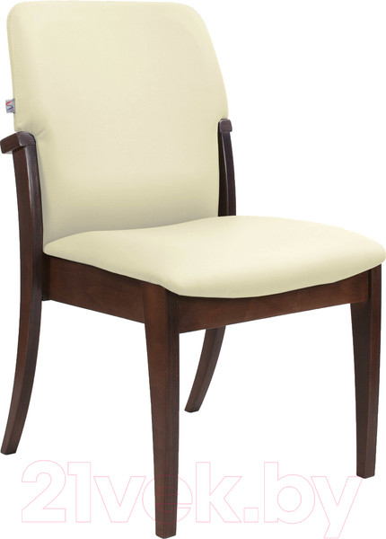 Изображение товара Стул Белс Jack V / 450662-25/V18 (кожзам бежевый/темный орех)