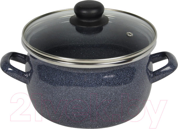 Изображение товара Кастрюля Сантэкс 1-2415112 (серый гранит)