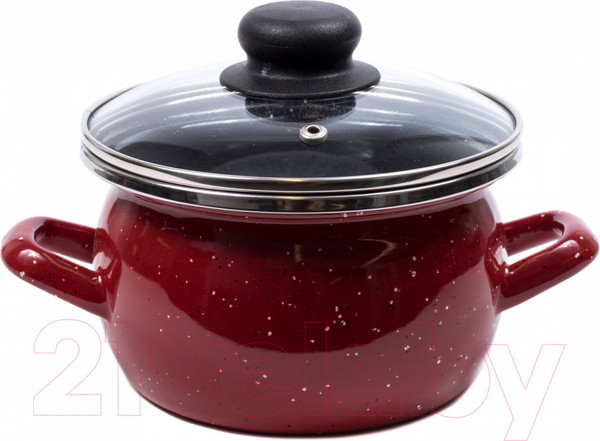 Изображение товара Кастрюля Сантэкс Красный гранит 1-2415112
