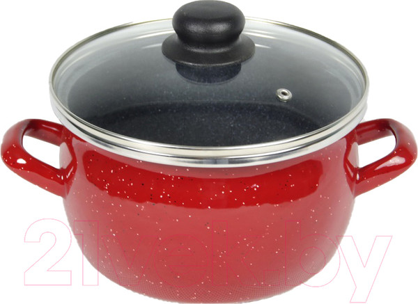 Изображение товара Кастрюля Сантэкс Красный гранит 1-2440112