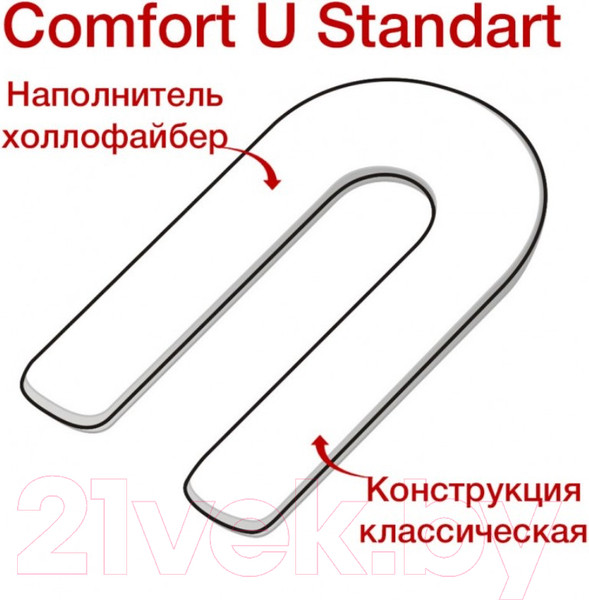 Изображение товара Подушка для сна Espera Comfort-u Standart ЕС-2033