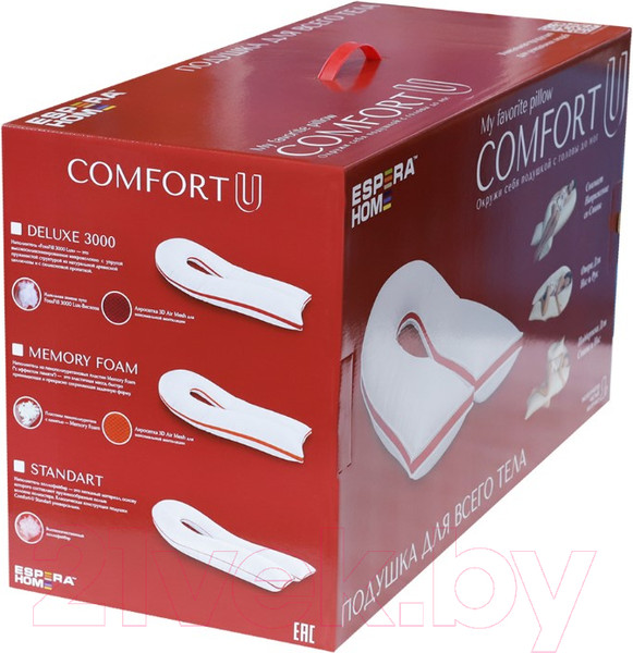 Изображение товара Подушка для сна Espera Comfort-u Standart ЕС-2033