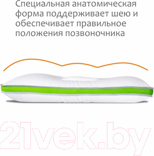 Изображение товара Подушка для сна Espera Quadro DeLuxe 3000 3D ЕС-4165 (50x70)