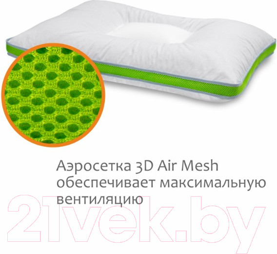 Изображение товара Подушка для сна Espera Quadro DeLuxe 3000 3D ЕС-4165 (50x70)