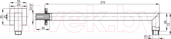 Изображение товара Душевая система со смесителем Deante DEANTE_N01M