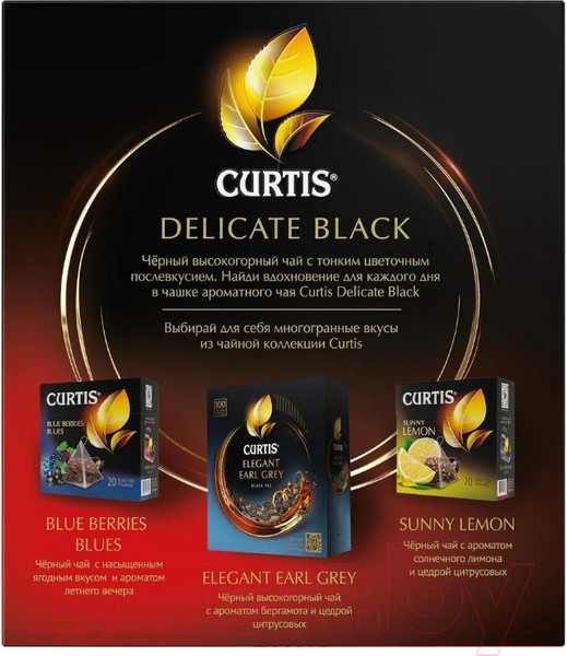Изображение товара Чай пакетированный Curtis Delicate Black / 101014 (100пак)