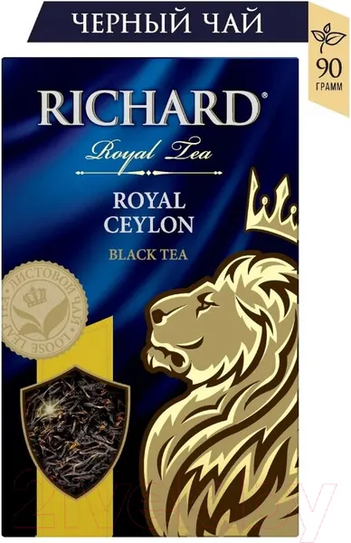 Изображение товара Чай листовой Richard Royal Ceylon / 610602 (90г)