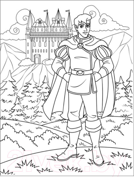 Изображение товара Раскраска Росмэн Лучшая раскраска! Принцессы