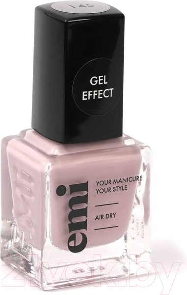 Изображение товара Лак для ногтей E.Mi Ультрастойкий Gel Effect Вечерний песок №145 (9мл)