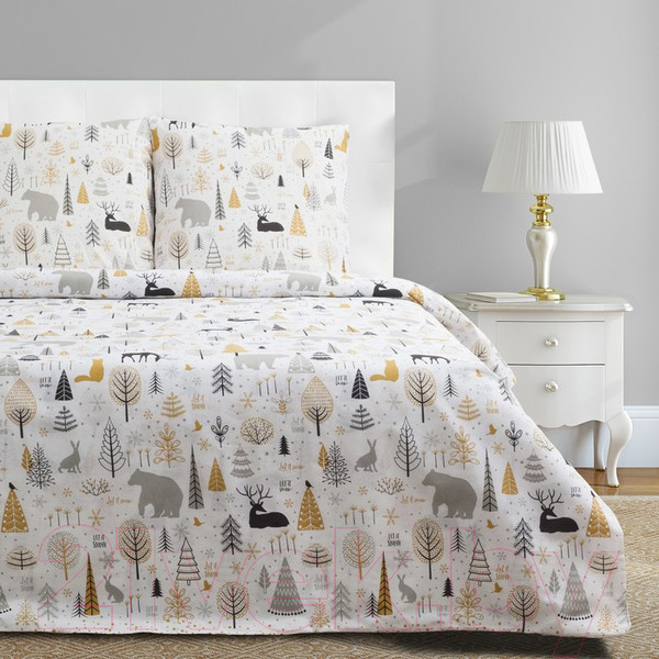 Изображение товара Комплект постельного белья Этель Let It Snow / 4349498