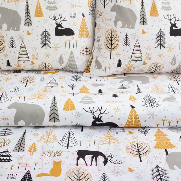 Изображение товара Комплект постельного белья Этель Let It Snow / 4349498