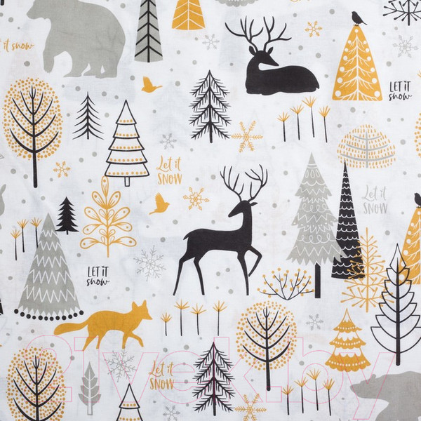 Изображение товара Комплект постельного белья Этель Let It Snow / 4349498