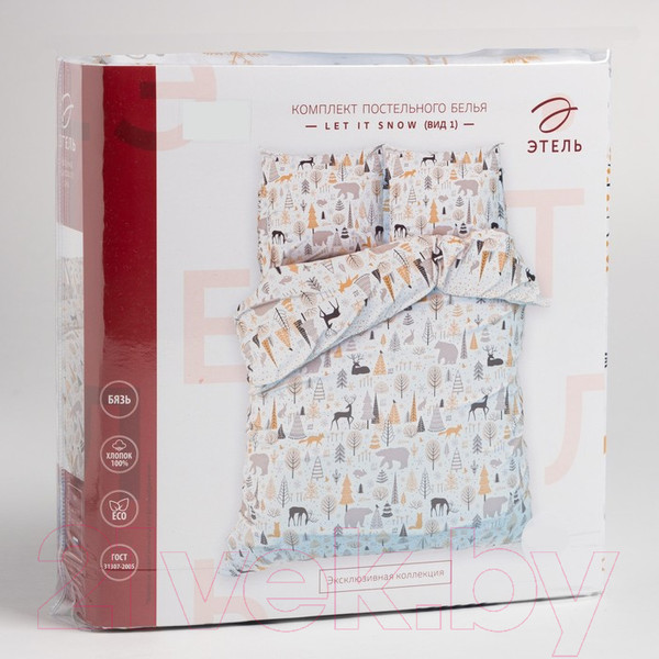 Изображение товара Комплект постельного белья Этель Let It Snow / 4349498