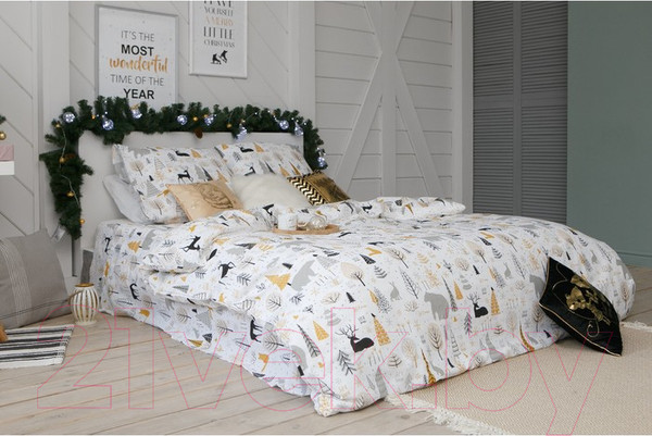 Изображение товара Комплект постельного белья Этель Let It Snow / 4349498