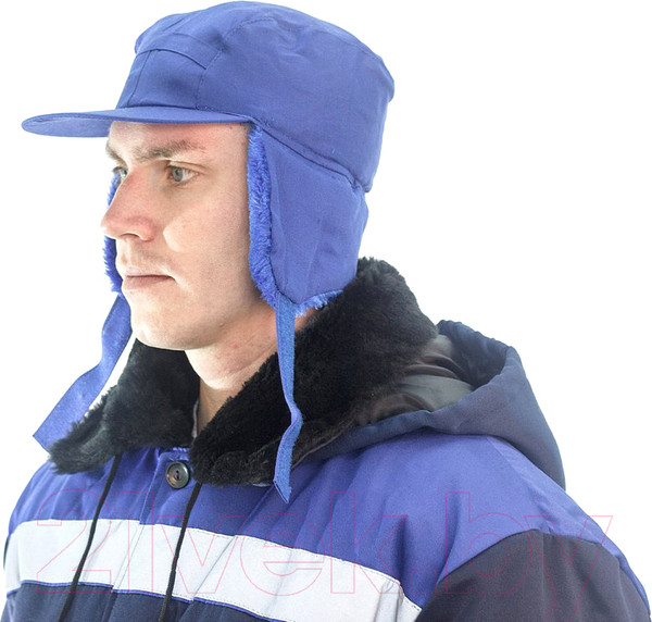 Изображение товара Кепка рабочая ArtMas Мастер утепленная (р.61, темно-синий)