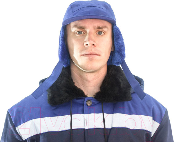 Изображение товара Кепка рабочая ArtMas Мастер утепленная (р.61, темно-синий)