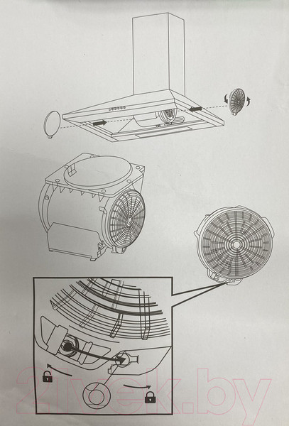 Изображение товара Угольный фильтр для вытяжки Cata Avlaki/CG6 Plus/C Glass/V/Chorus/Dio/TFH 6630/TFB-2003/TFB-5060