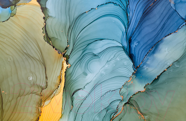 Изображение товара Фотообои листовые Citydecor Флюид Арт 22 (400x260)