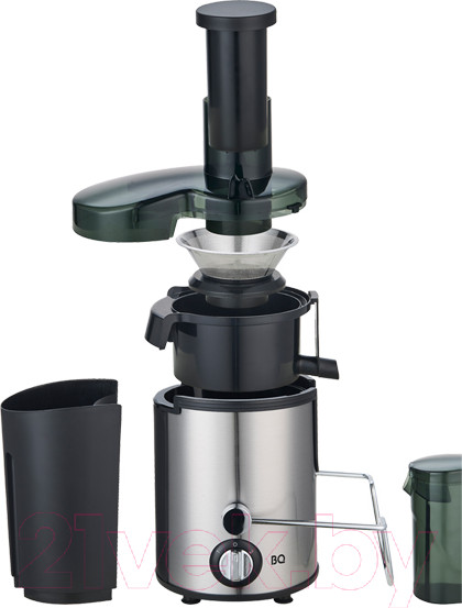 Изображение товара Соковыжималка электрическая BQ J1000 (черный/сталь)