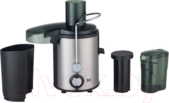 Изображение товара Соковыжималка электрическая BQ J1000 (черный/сталь)