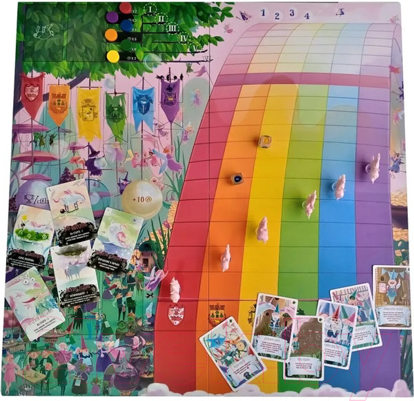 Изображение товара Настольная игра ИнтерХит Гонки Единорогов / UFE03-2108