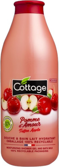 Изображение товара Гель для душа Cottage Toffee Apple/Moisturizing Shower Gel And Bath Milk (750мл)