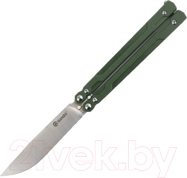 Изображение товара Нож-бабочка GANZO G766-GR (зеленый)