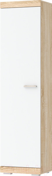 Изображение товара Шкаф-пенал Памир Соната ШС-500 (дуб сонома/белый глянец)